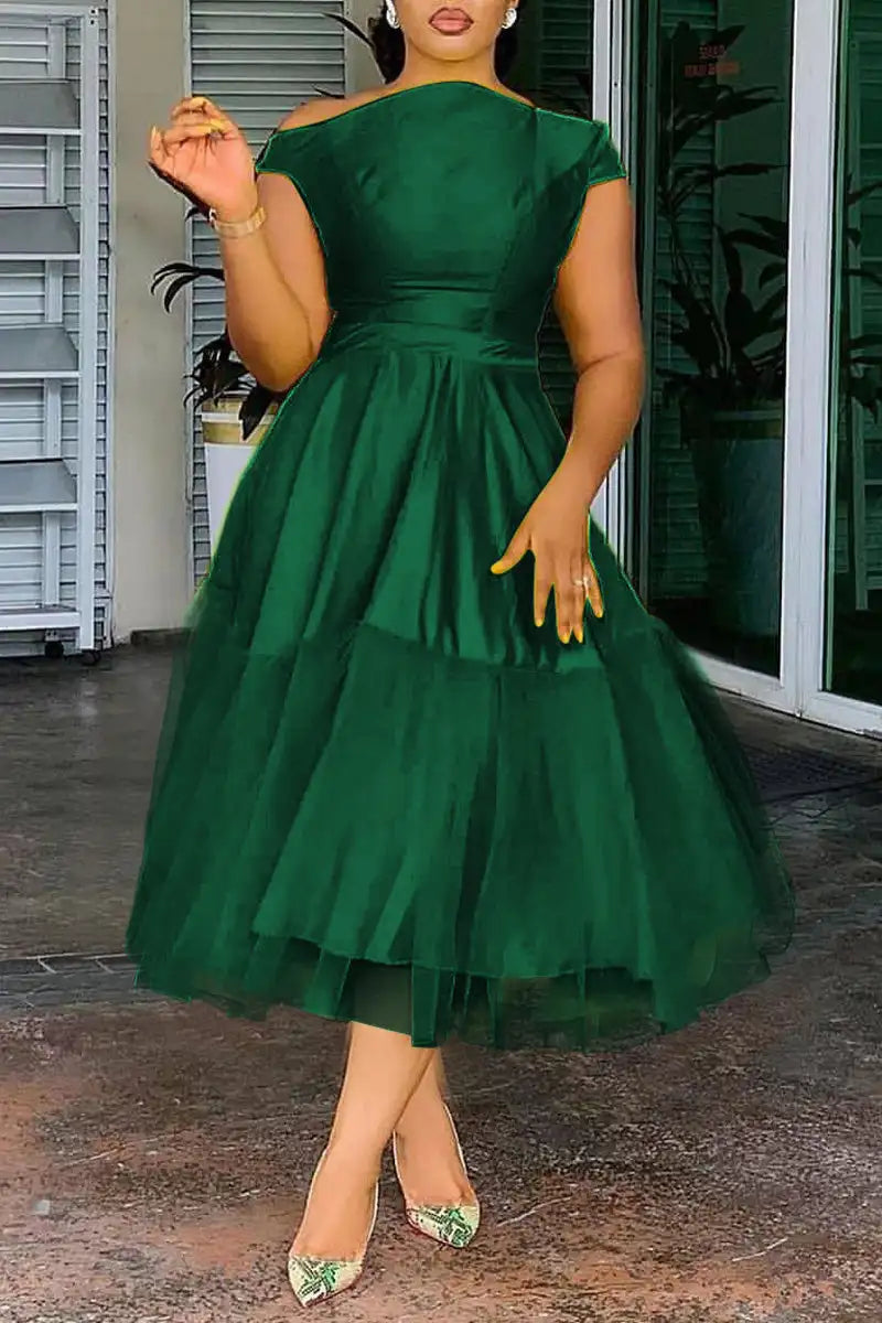 Formal plus size dress for women