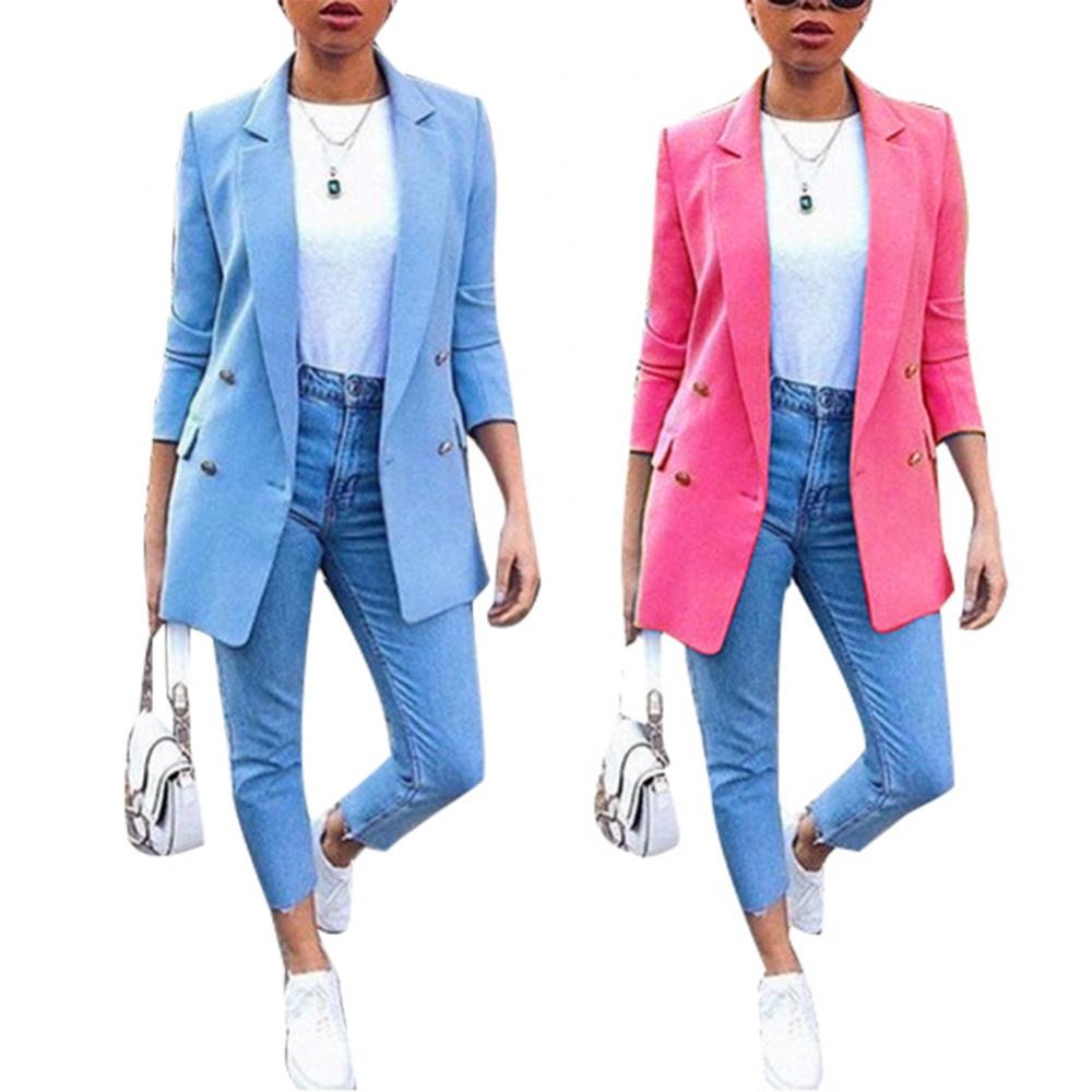 Chic women's blazer coat for evening wear