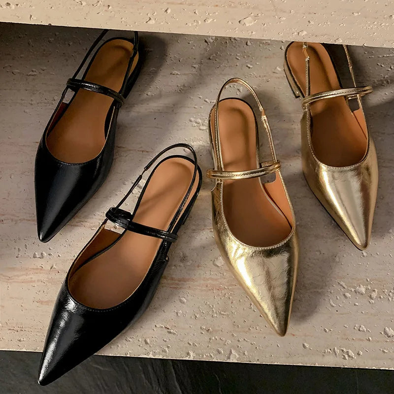 Chic Pointed Toe Flats