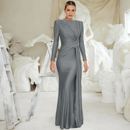 Women's Bodycon Gray Party Dress
