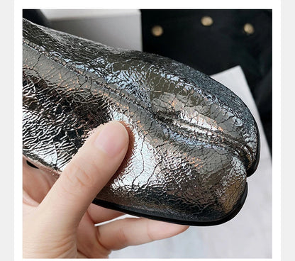 Trendy Japanese-inspired Split-Toe Loafers