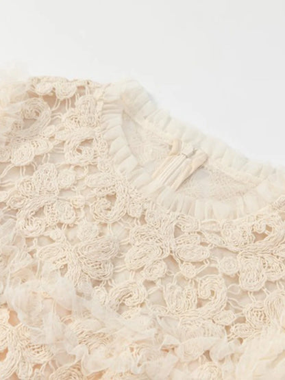 Designer Ruffles Dress