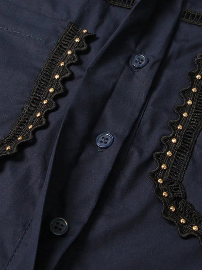 Elegant French 2-Piece Cotton Set