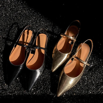 Chic Pointed Toe Flats