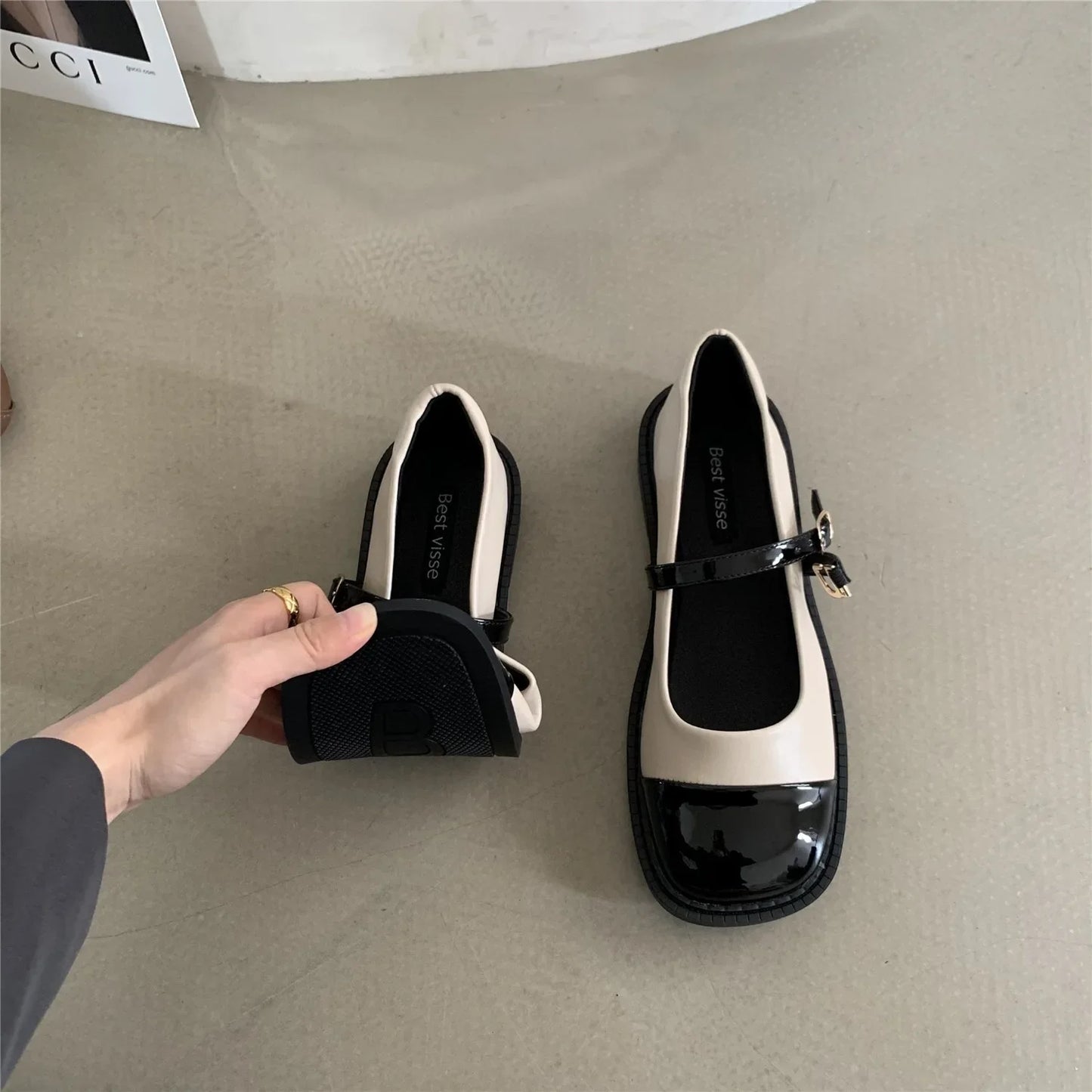 Slip-On Platform Shoes for Women
