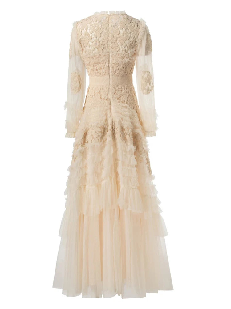 Designer Ruffles Dress