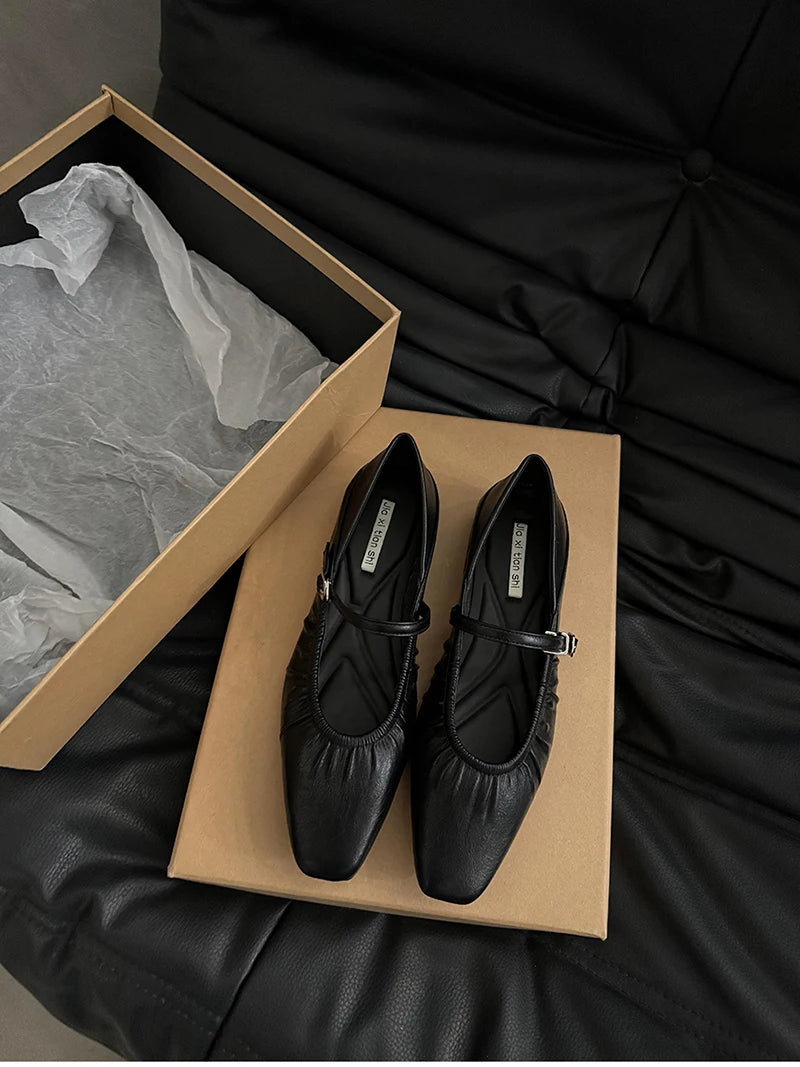 Silver Mary Jane Comfort Shoes