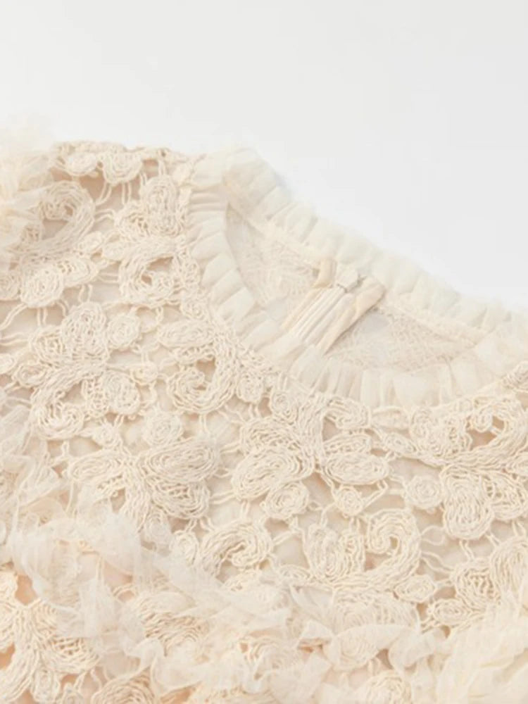 Designer Ruffles Dress