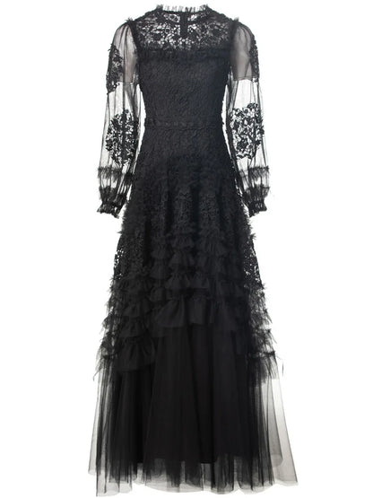 Designer Ruffles Dress