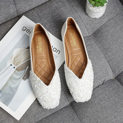 Timeless Women's Flats - Perfect for Office and Outings
