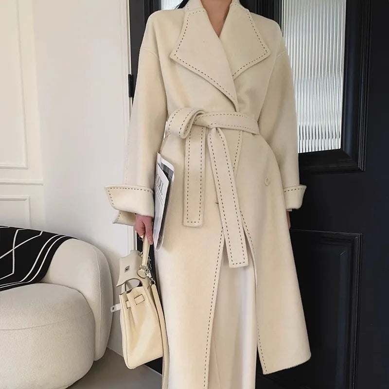 Luxury Cashmere Overcoat for Women