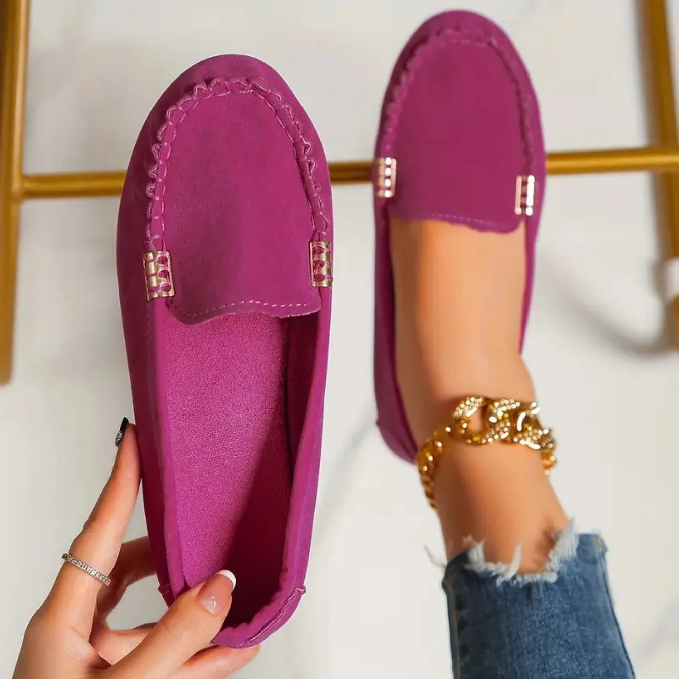 Autumn Loafers Shoes for Women - Easy to Match with Outfits
