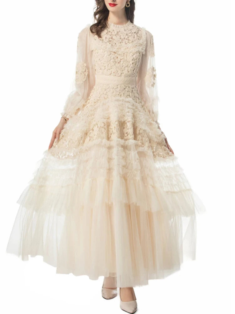 Designer Ruffles Dress