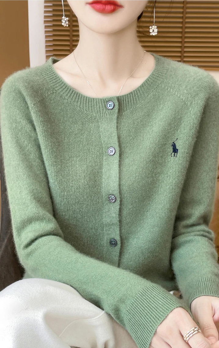 New Fashion Merino Sweater with ribbed details
