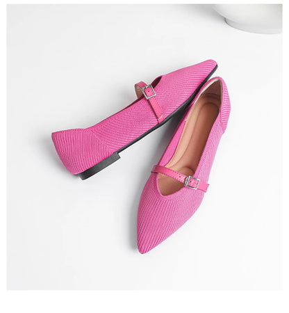 Casual pointed flats for women
