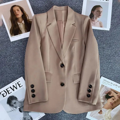 Women's Blazer Coat with Tailored Fit