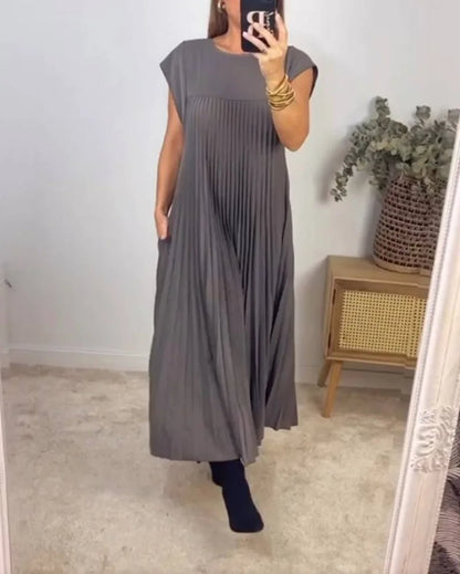 Soft Fabric High Waist Loose Dress
