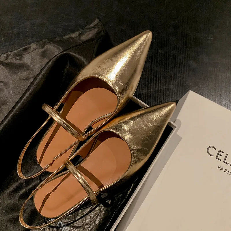 Chic Pointed Toe Flats