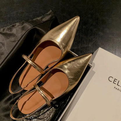 Chic Pointed Toe Flats