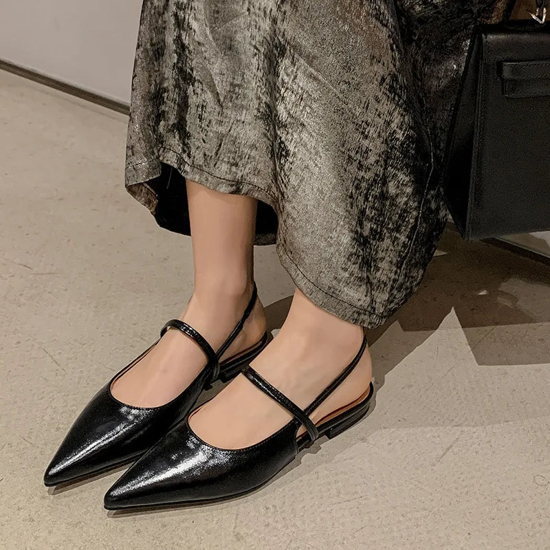Chic Pointed Toe Flats