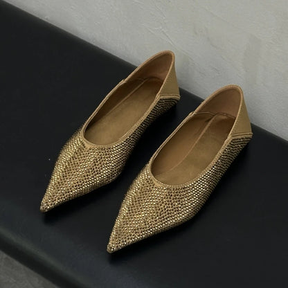 Statement shoes with diamond embellishments for women
