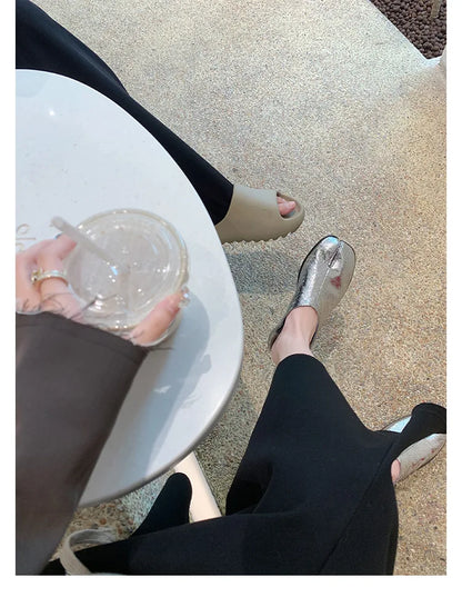 Trendy Japanese-inspired Split-Toe Loafers