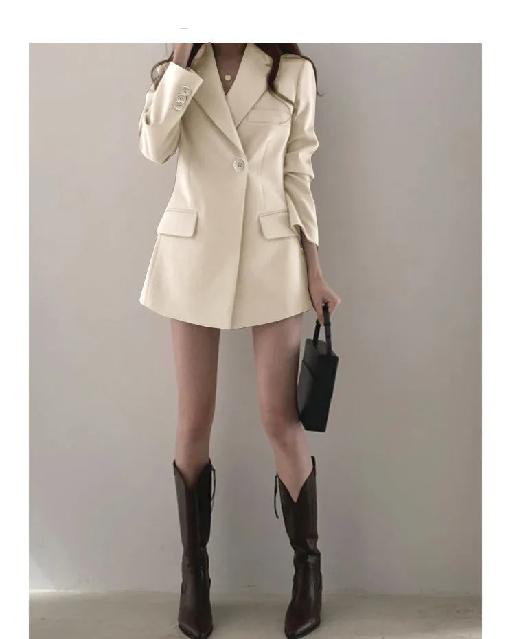 Professional women's blazer coat