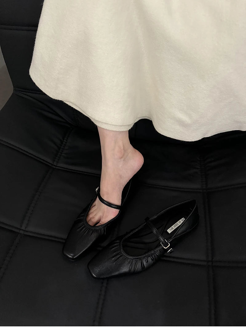 Silver Mary Jane Comfort Shoes