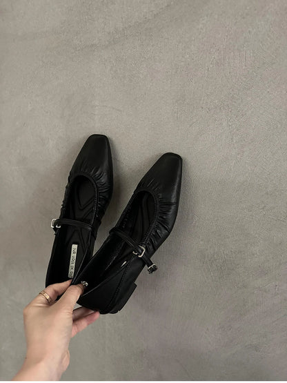 Silver Mary Jane Comfort Shoes