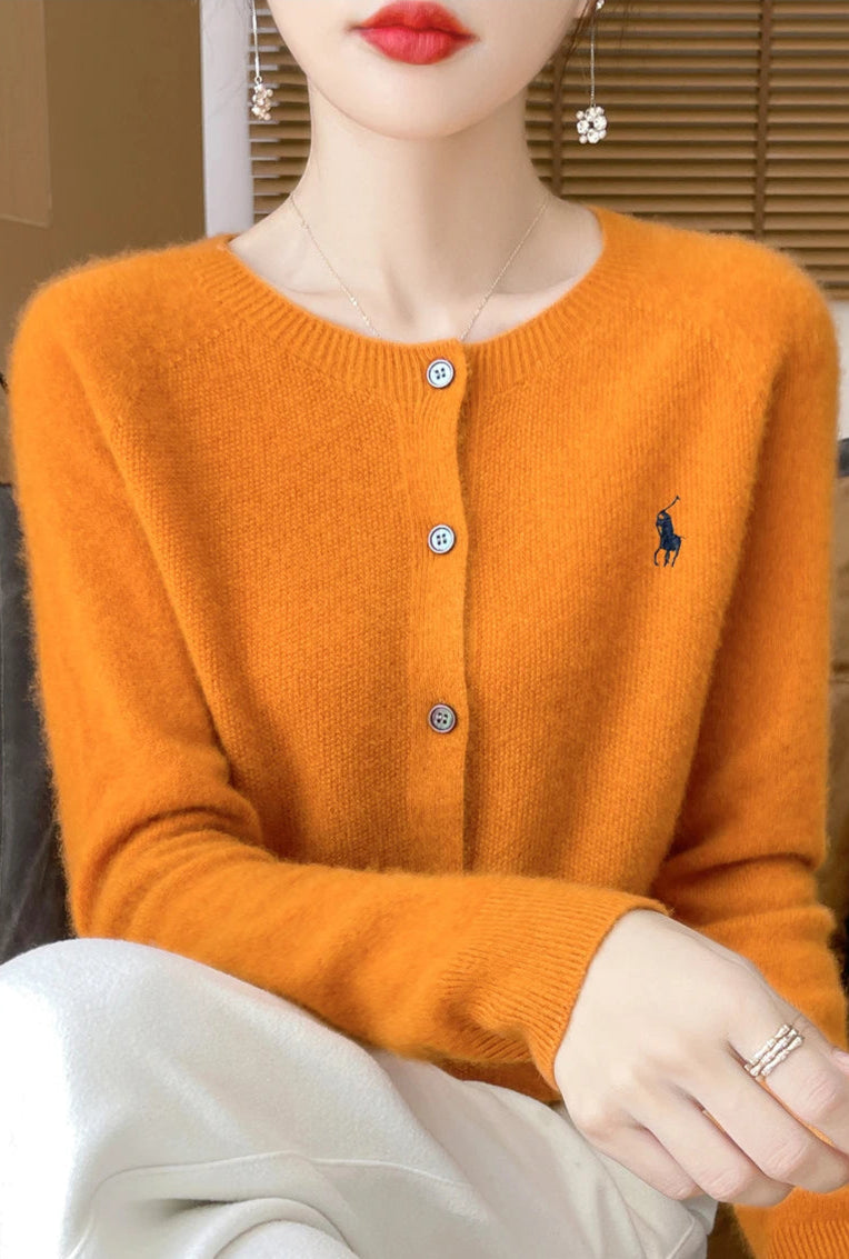 High-quality cashmere wool sweater for women.