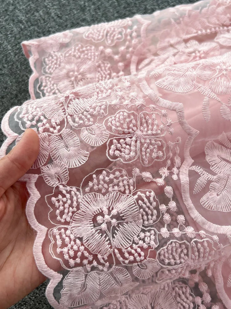 Summer Korean Two-Piece Lace Set