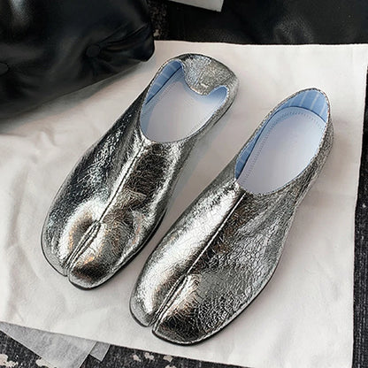 Trendy Japanese-inspired Split-Toe Loafers