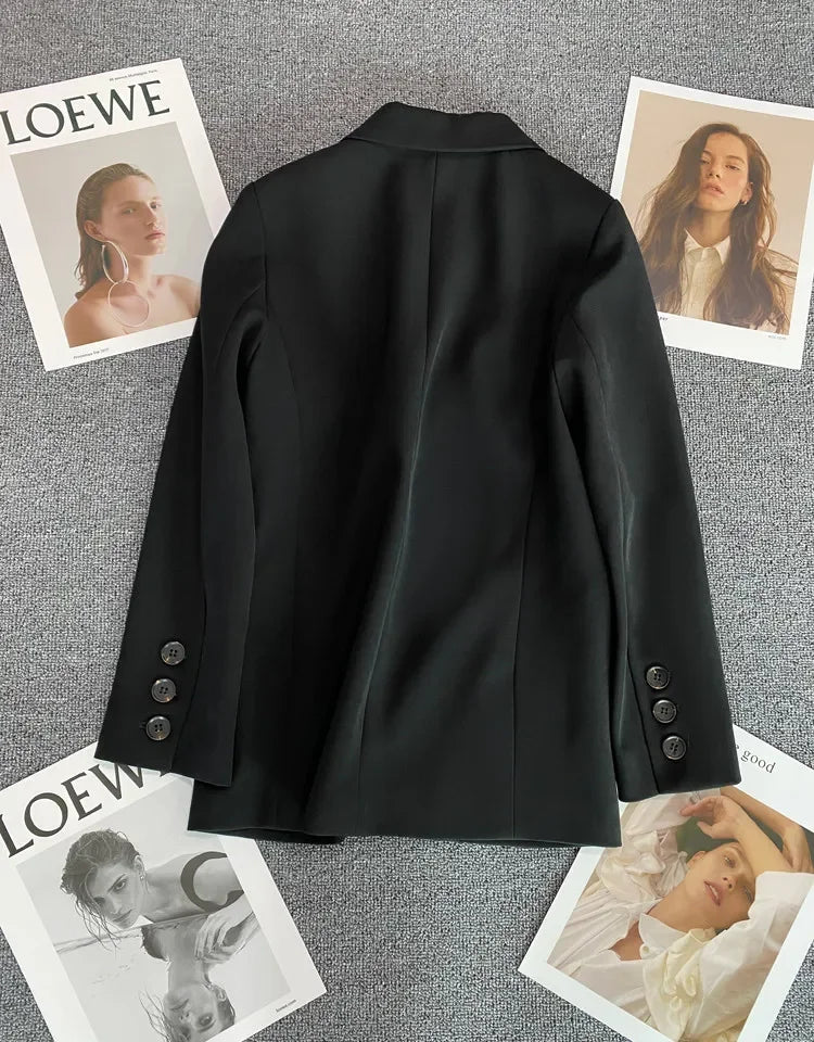 High-Quality Single Button Blazer Coat
