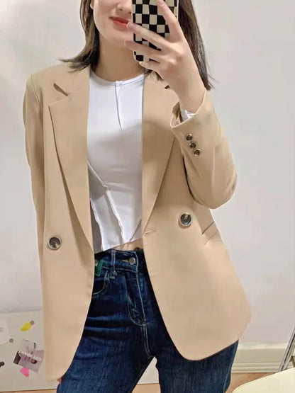 Office Ready Elegant Blazer Coat Women
