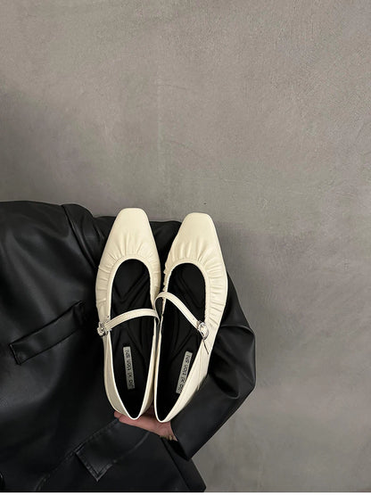 Silver Mary Jane Comfort Shoes