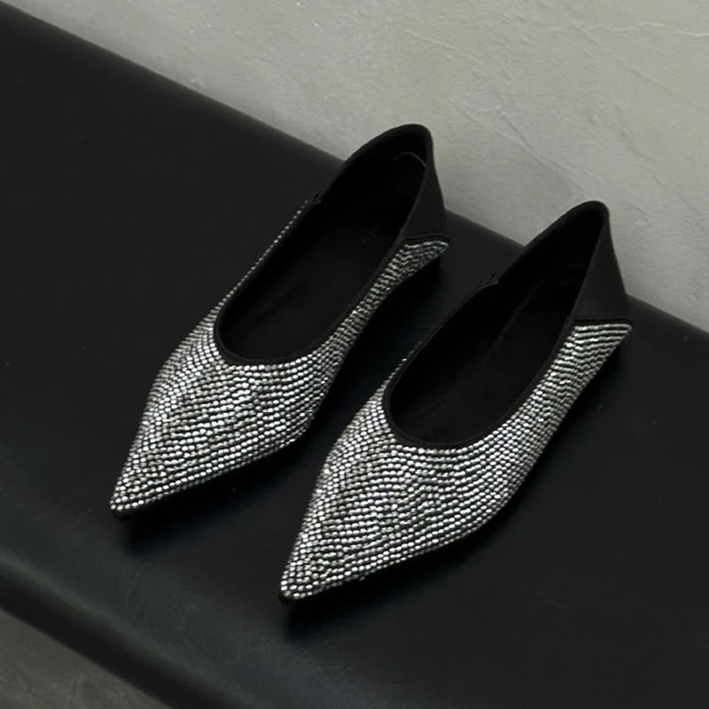 Sparkling diamond shoes for women, perfect for special events
