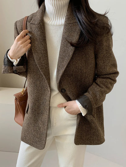 Trendy Woolen Coat for Cold Weather