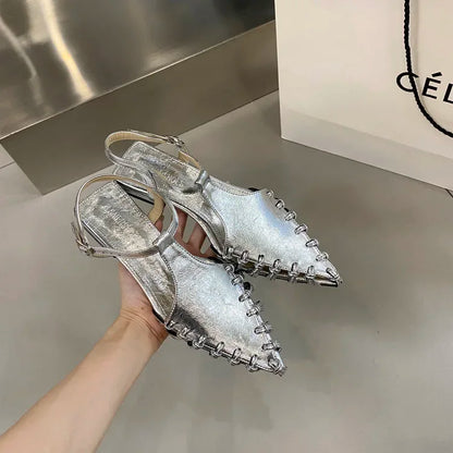 Casual Flats Pointed Toe Sandals