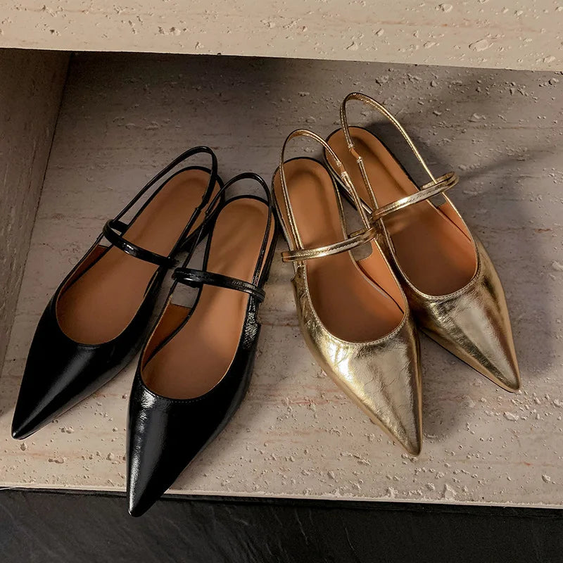 Chic Pointed Toe Flats