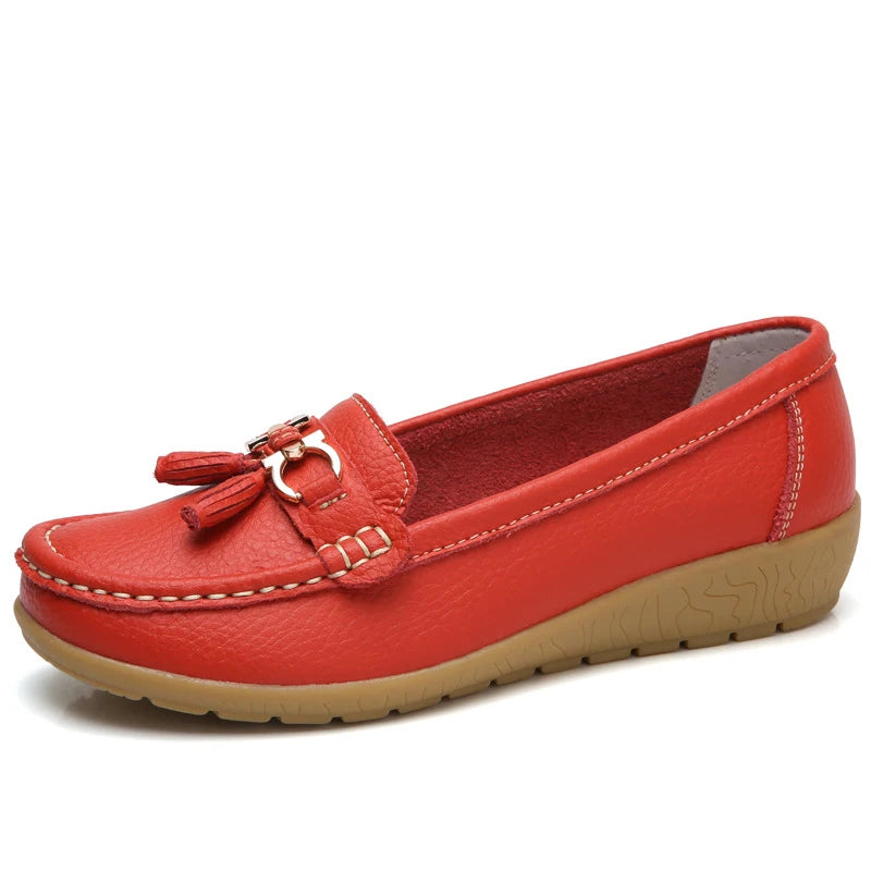 Tassel Design Slip-On Flats for Women
