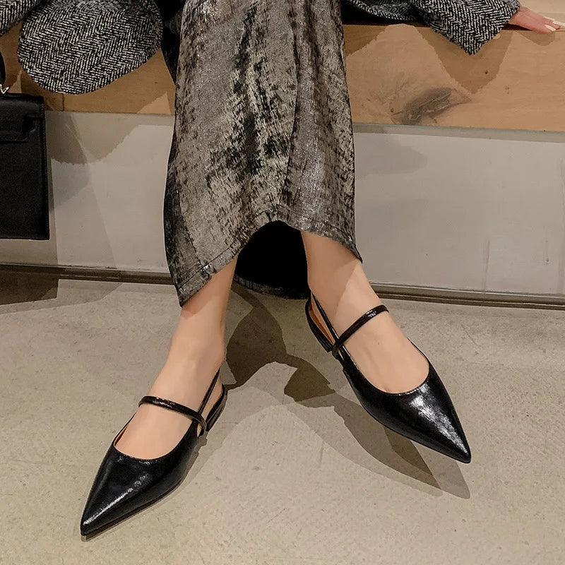 Chic Pointed Toe Flats