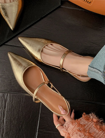 Chic Pointed Toe Flats
