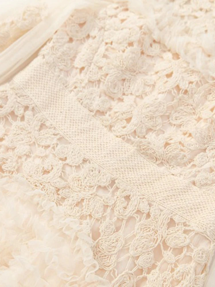 Designer Ruffles Dress