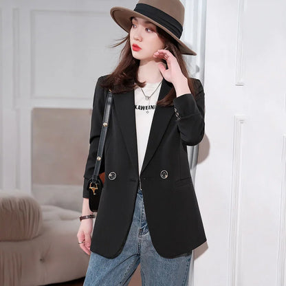 Street Style Chic Women's Blazer Coat
