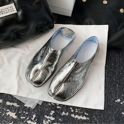 Trendy Japanese-inspired Split-Toe Loafers