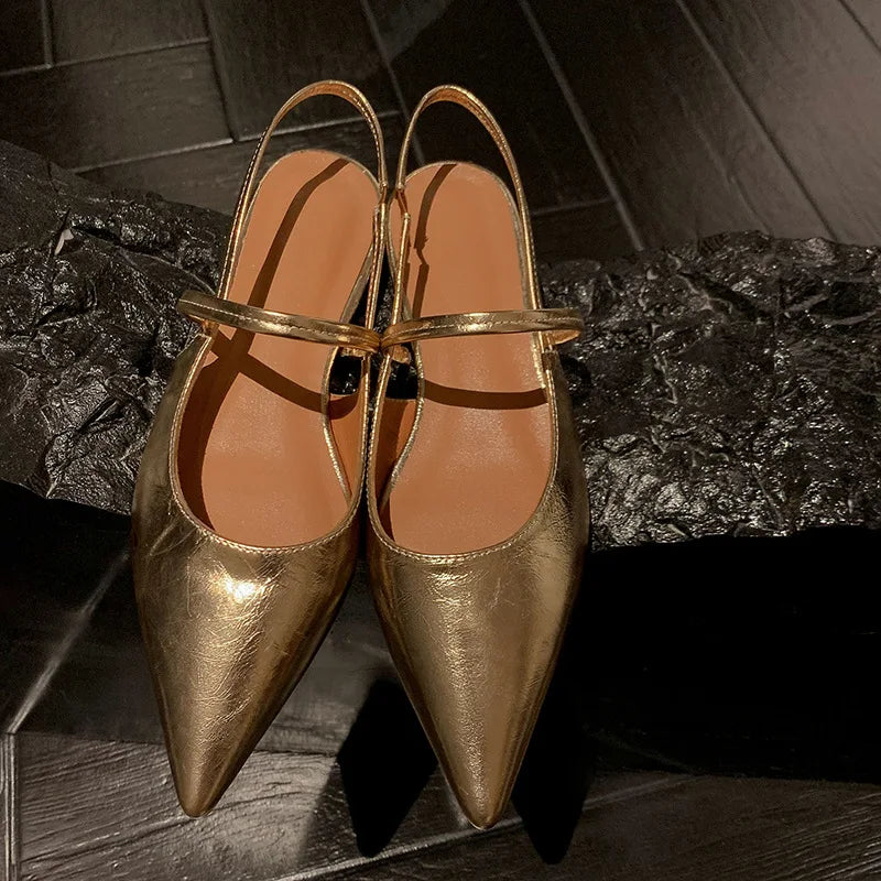 Chic Pointed Toe Flats