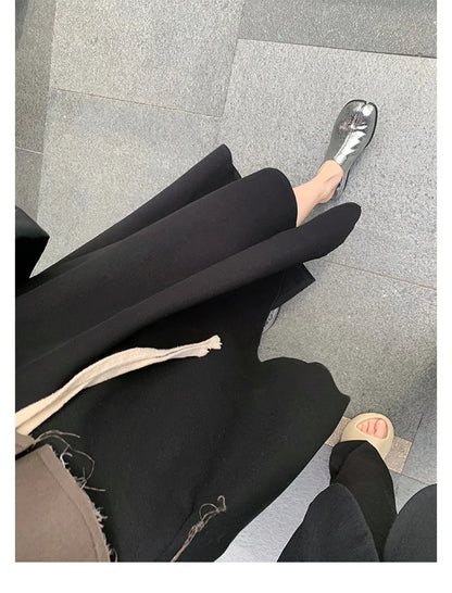 Trendy Japanese-inspired Split-Toe Loafers