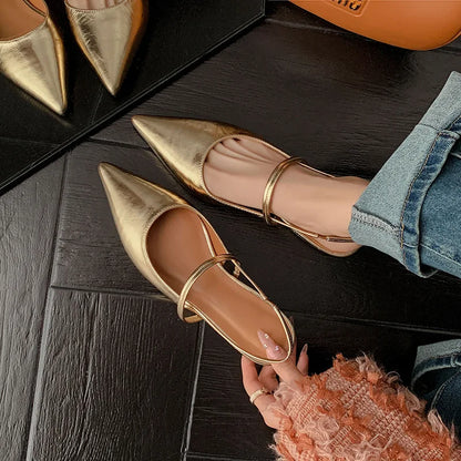 Chic Pointed Toe Flats