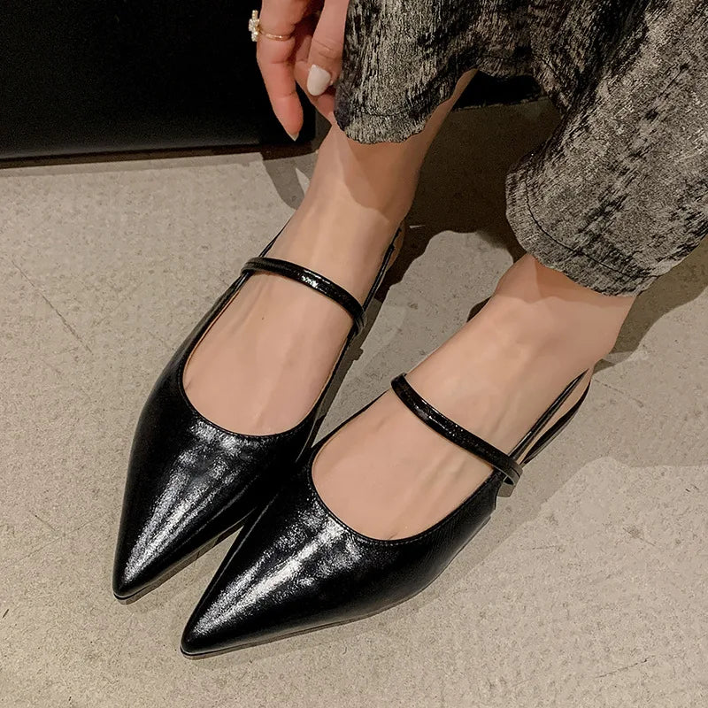 Chic Pointed Toe Flats