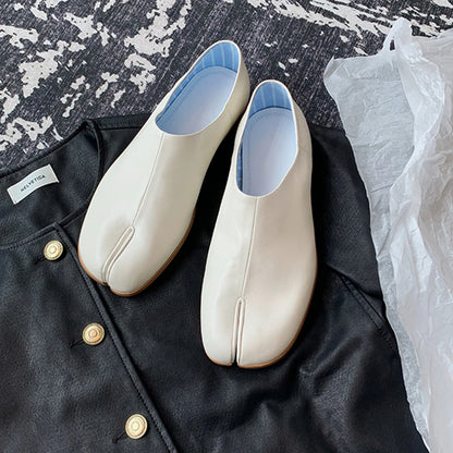 Trendy Japanese-inspired Split-Toe Loafers